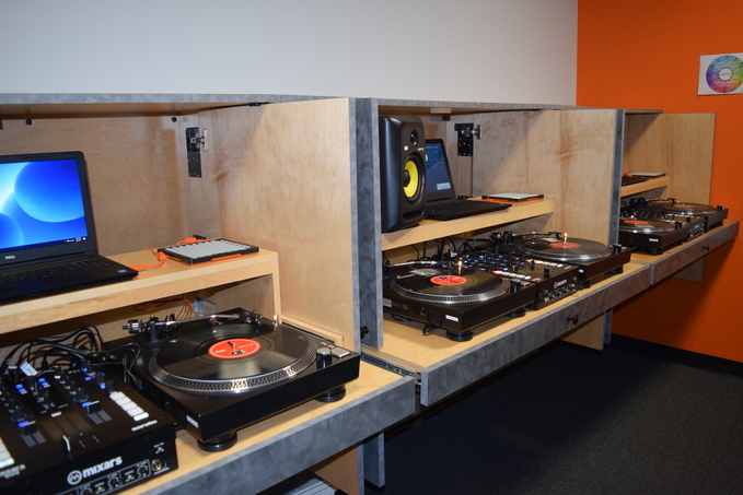 Bach to Rock McLean DJ booths