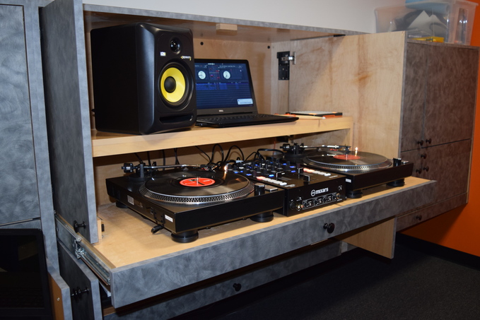 Bach to Rock McLean DJ booths